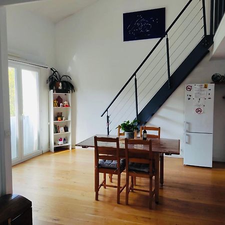 Апартаменты Joli Duplex 65M Chu Bordeaux Parking Prive Мериньяк Экстерьер фото